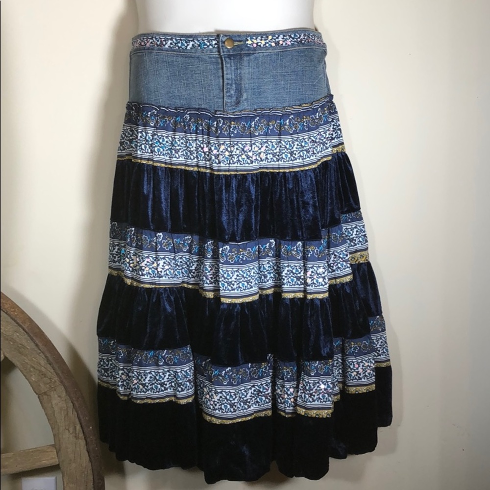 NWT Gracia Fashion Boho Gypsy skirt - size L
